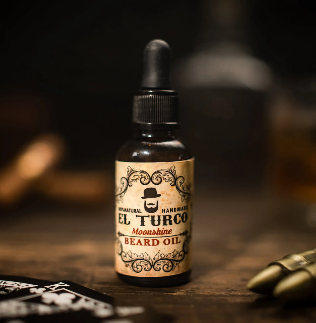 BEARD OIL MOONSHINE EL TURCO – SOFTNESS & SWEET SCENT