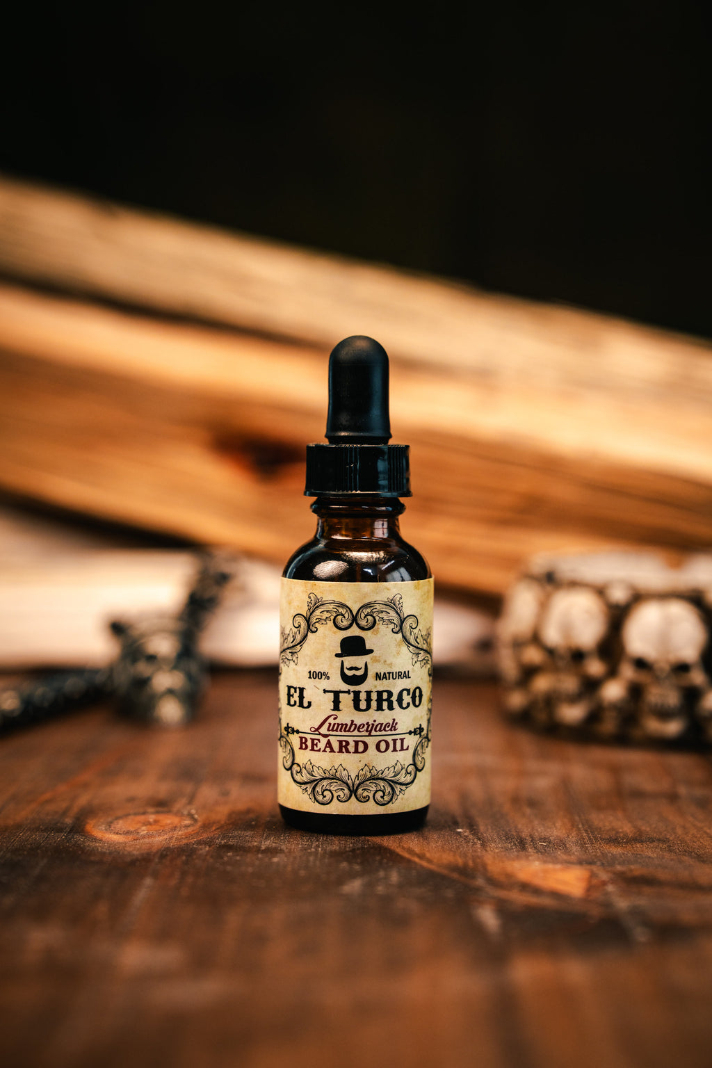BEARD OIL LUMBERJACK EL TURCO – FOR MEDIUM & FULL BEARDS