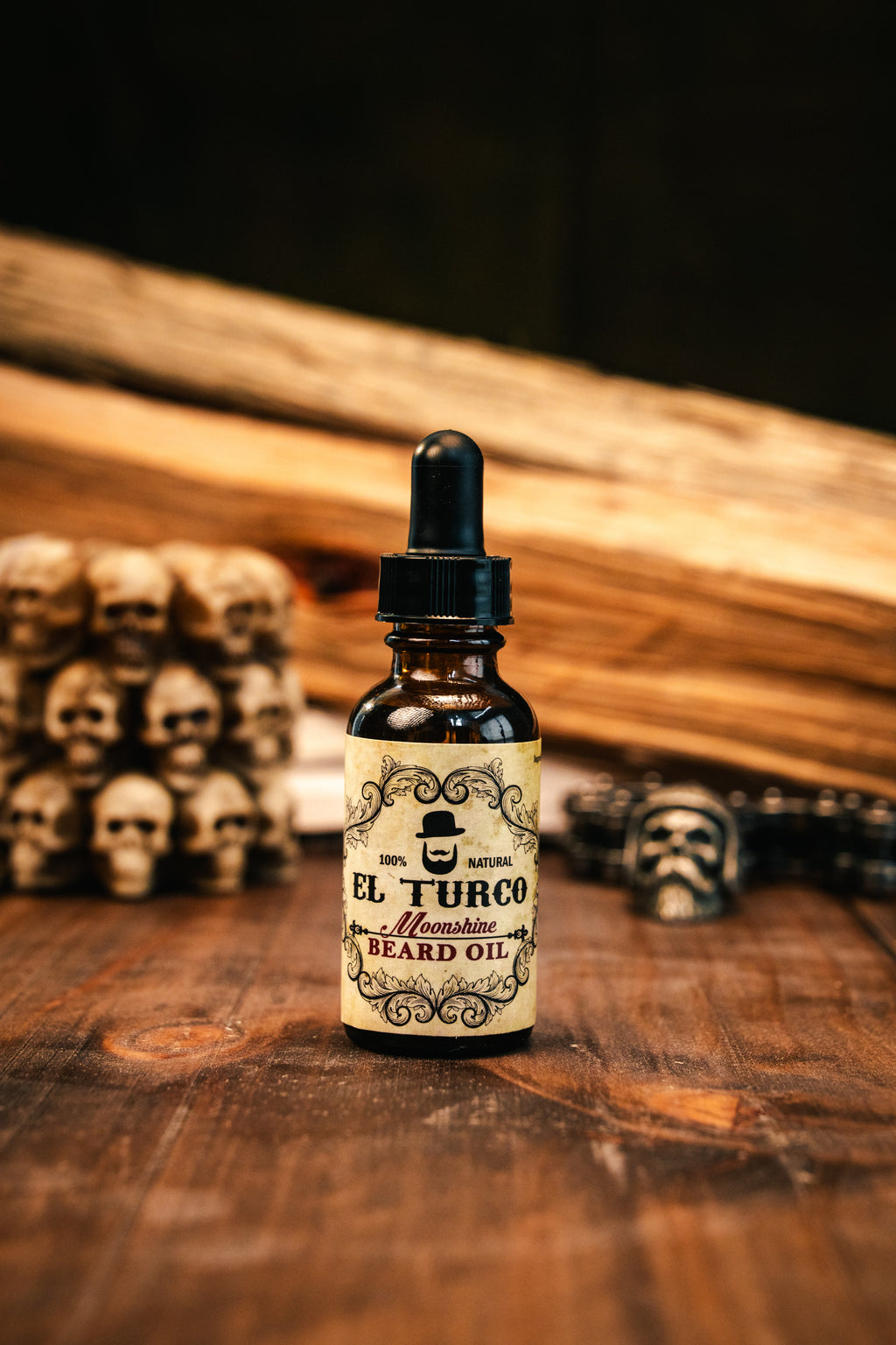 BEARD OIL MOONSHINE EL TURCO – SOFTNESS & SWEET SCENT