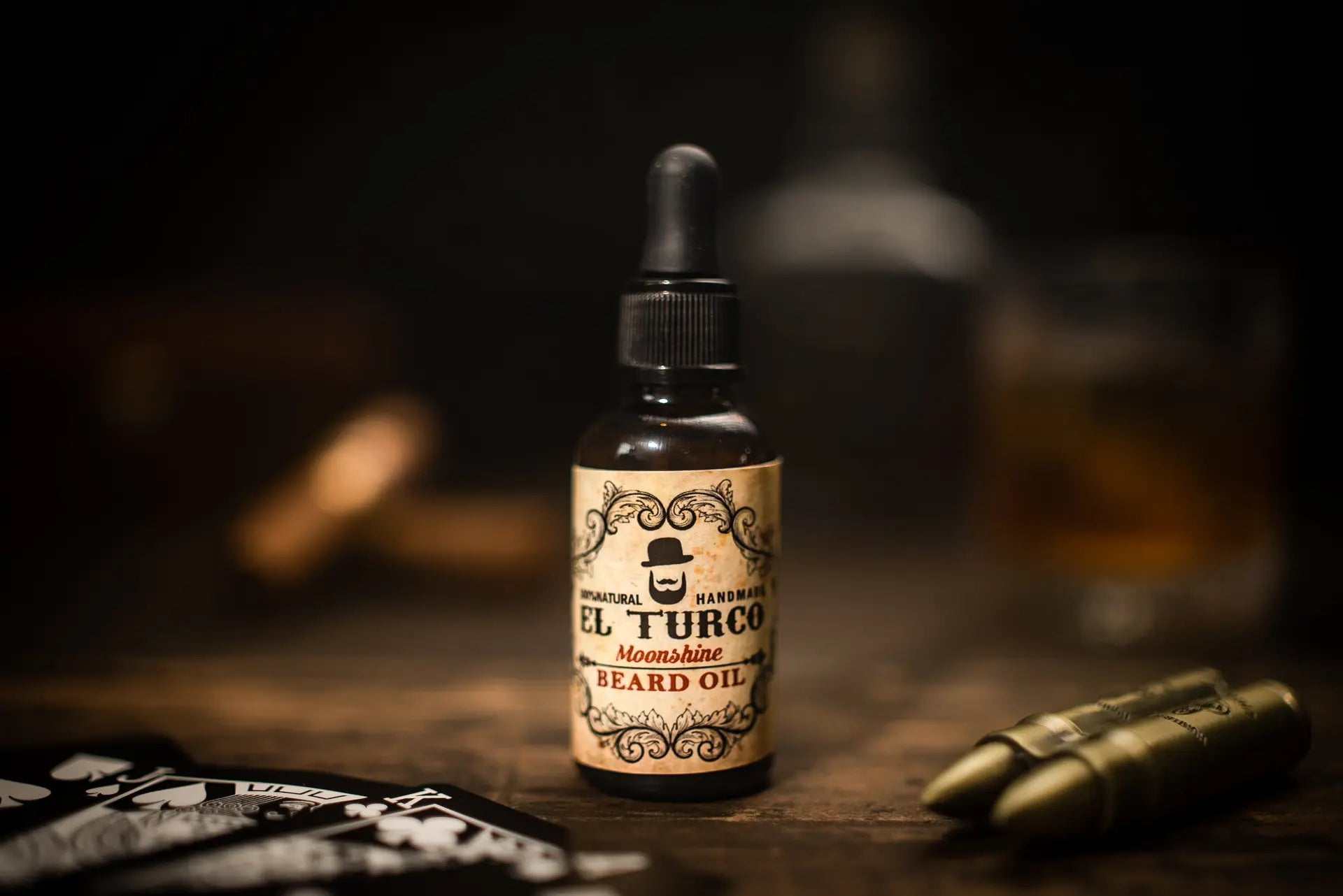 BEARD OIL MOONSHINE EL TURCO – SOFTNESS & SWEET SCENT