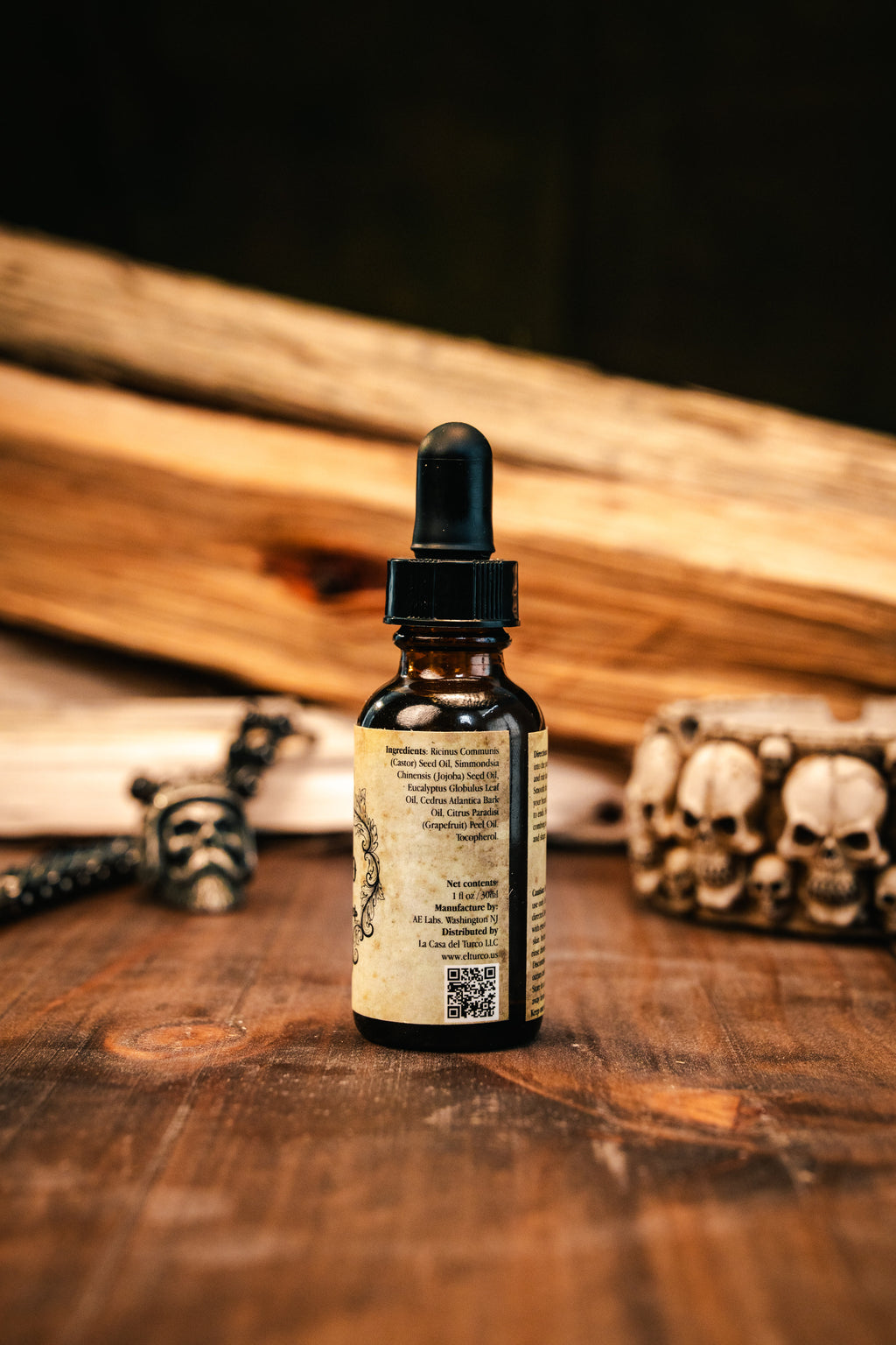 BEARD OIL LUMBERJACK EL TURCO – FOR MEDIUM & FULL BEARDS