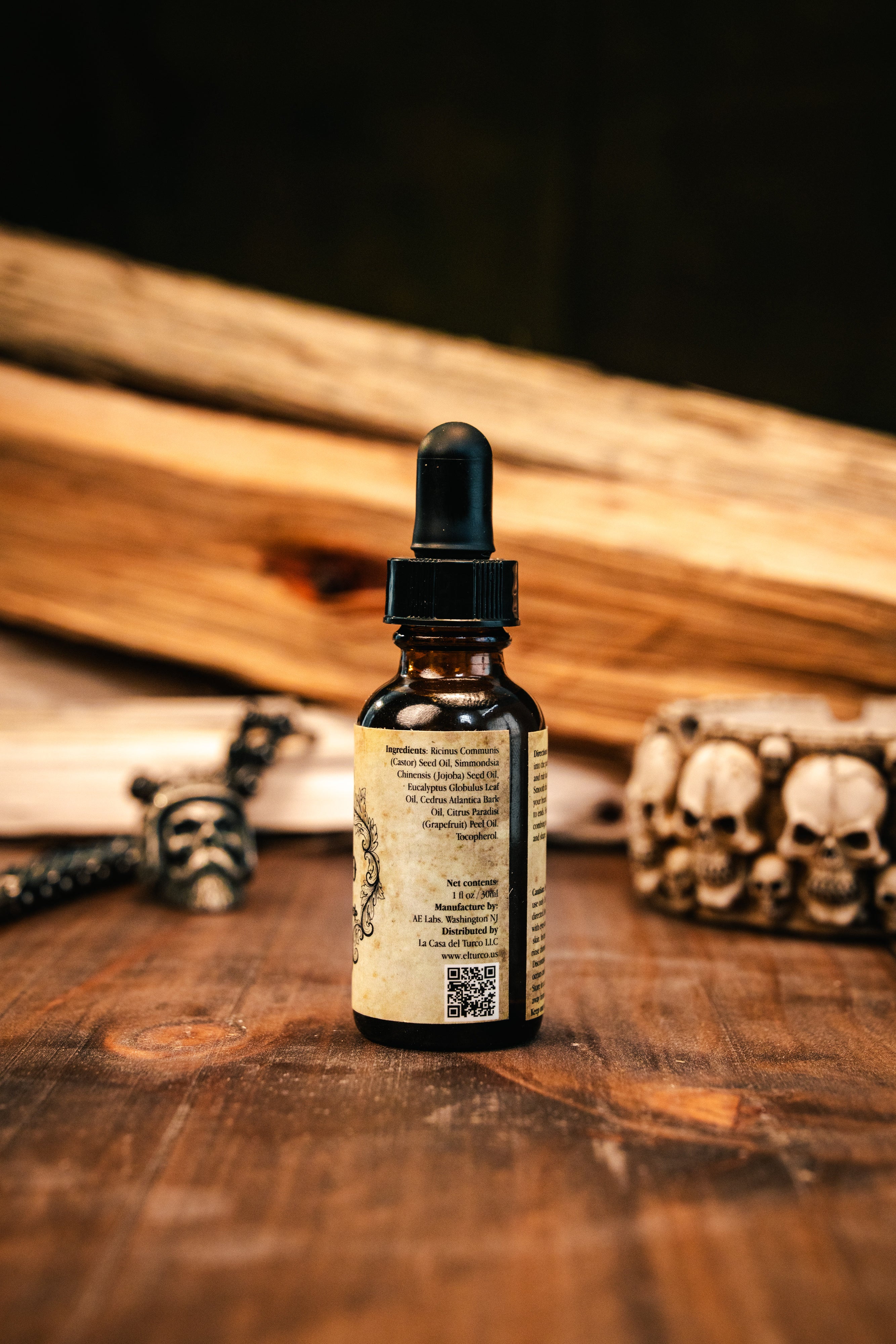 BEARD OIL LUMBERJACK EL TURCO – FOR MEDIUM & FULL BEARDS