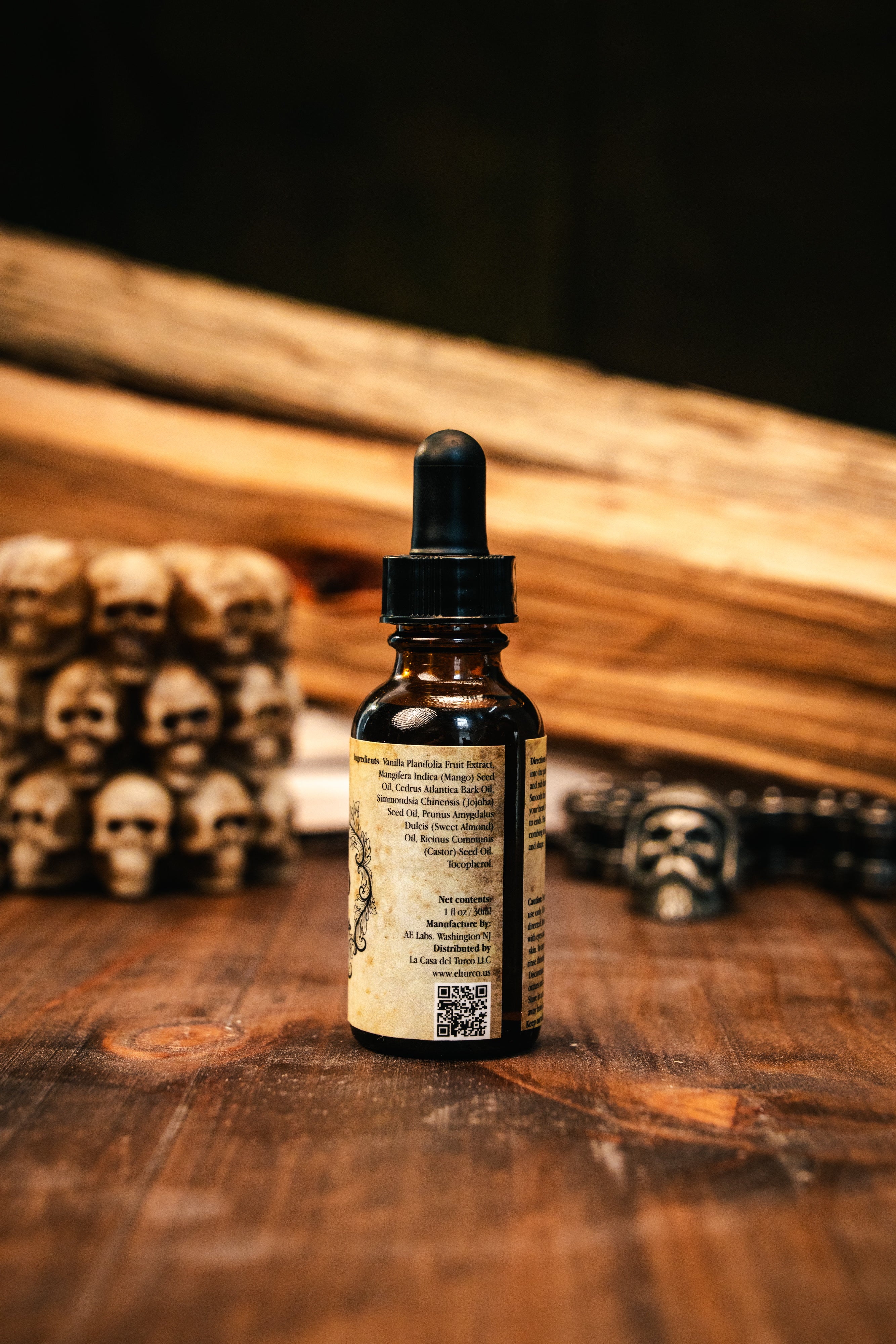BEARD OIL MOONSHINE EL TURCO – SOFTNESS & SWEET SCENT