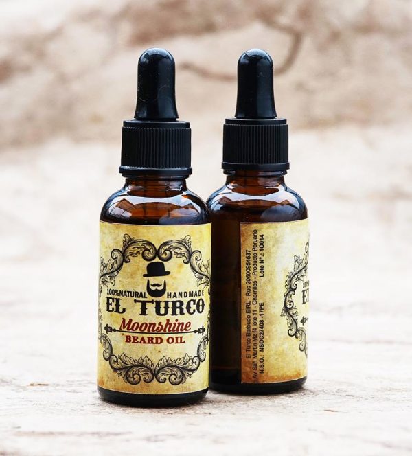 BEARD OIL MOONSHINE EL TURCO – SOFTNESS & SWEET SCENT