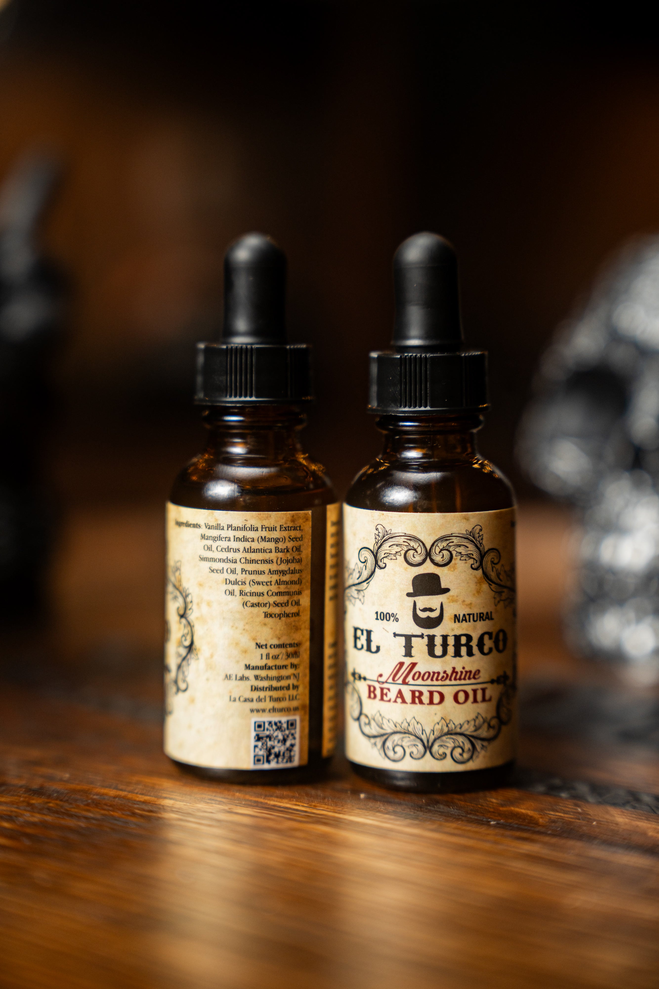 BEARD OIL MOONSHINE EL TURCO – SOFTNESS & SWEET SCENT