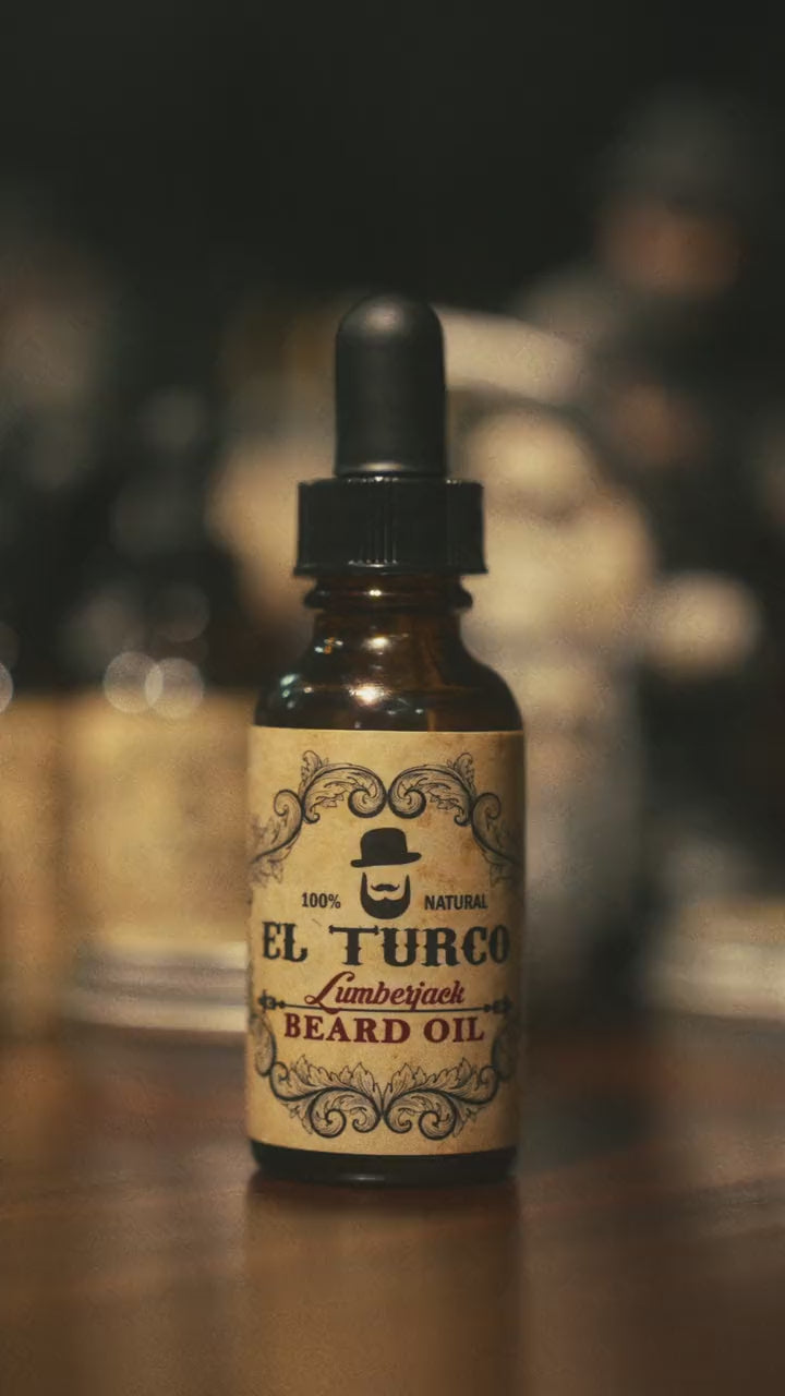 BEARD OIL LUMBERJACK EL TURCO – FOR MEDIUM & FULL BEARDS